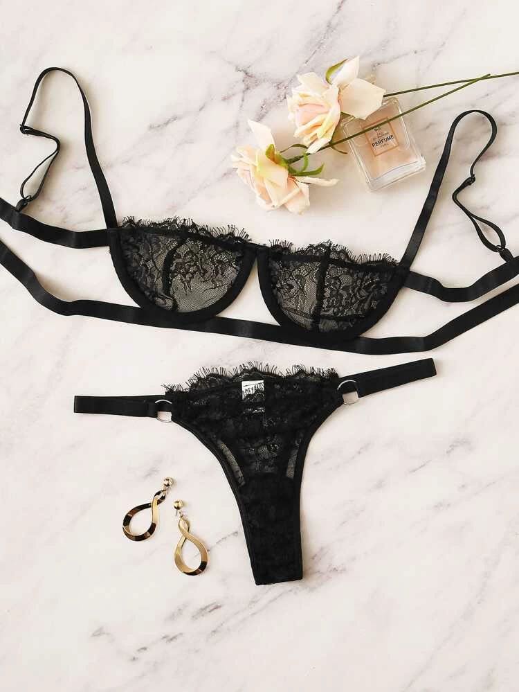 Coordinado de Encaje – 23:59