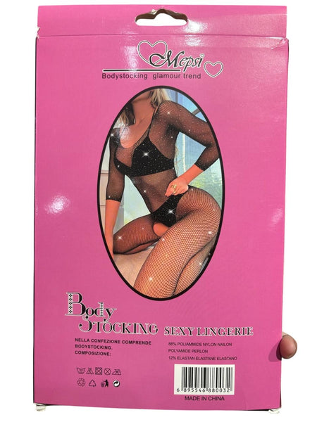 Bodystocking con pedrería