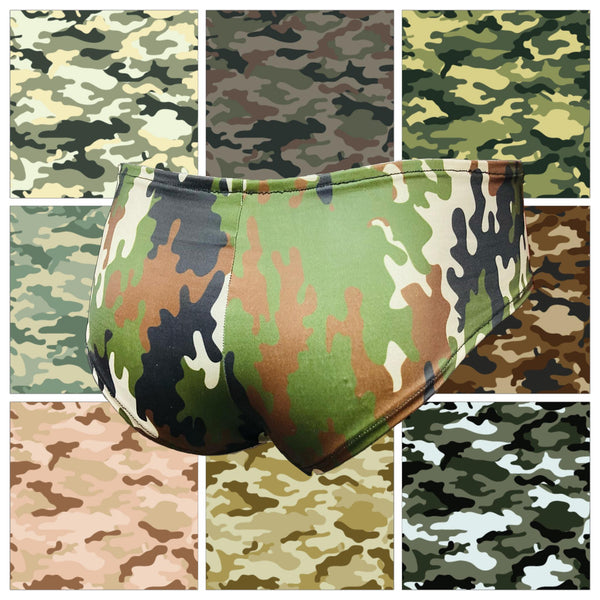 Cachetero camuflaje militar