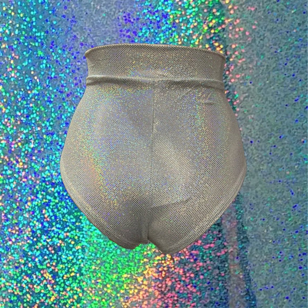 Short cachetero alto holograma