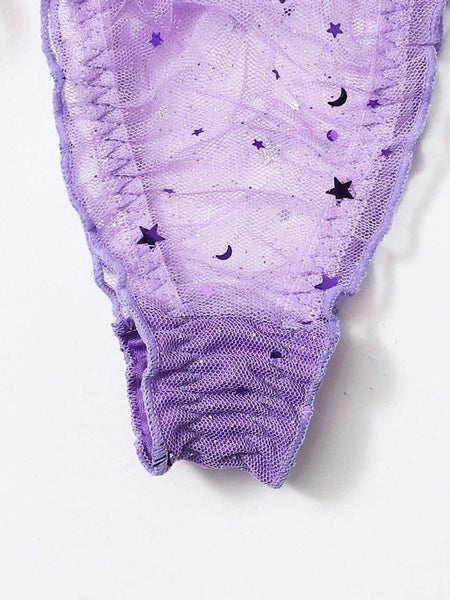 Coordinado ruffle mesh stars