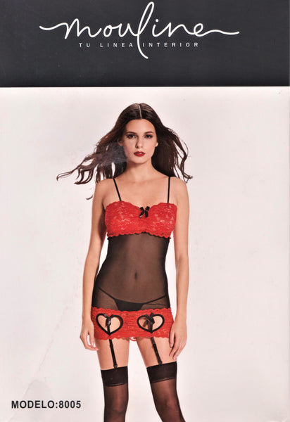 Vestido con Medias Mouline modelo 8005
