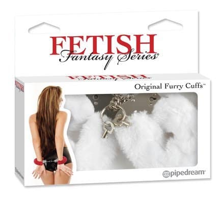 Esposas metálicas con peluche FETISH