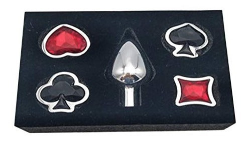 Kit Plug anal poker 4 en 1