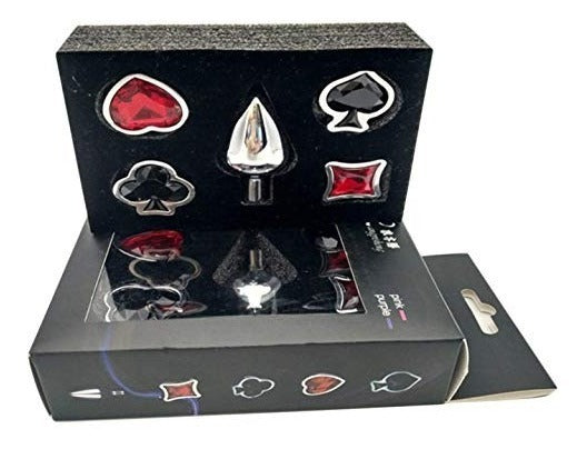 Kit Plug anal poker 4 en 1