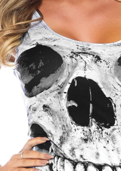 Vestido de Calavera con Ligueros